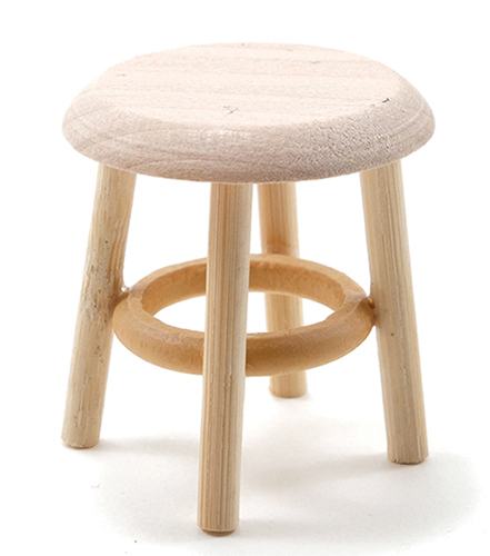 Stool, Unfinished, 1-1/2 Inch